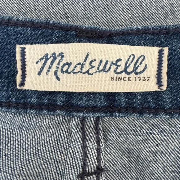 Madewell Flea Market Flare High Waist med Blue Wash Jeans Size 29 Tall - Picture 5 of 8